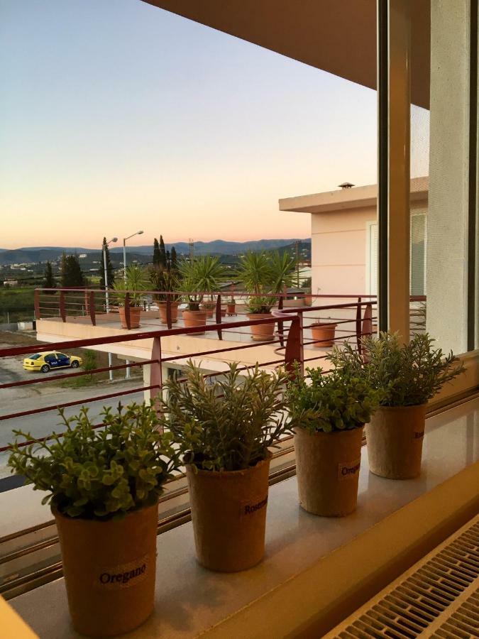 Luxury House In Nafplio With A Great View Balcony Apartment Exterior photo